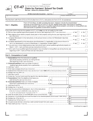 Informal minutes of meeting sample - Form CT-47 - tax ny