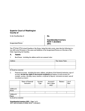 In the Guardianship of: - spokanecounty