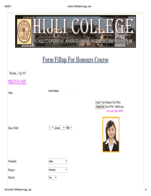 Form preview