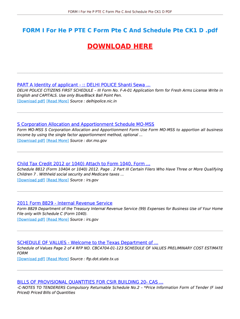 Form preview