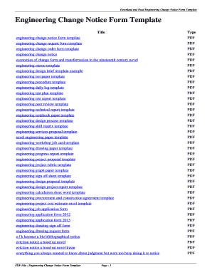 Abn example - Engineering Change Notice Form Template. engineering change notice form template