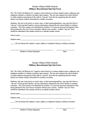 Fillable Online Greater Albany Public Schools Fax Email Print pdfFiller Fillable Online Greater Albany Public Schools Fax Email Print pdfFiller