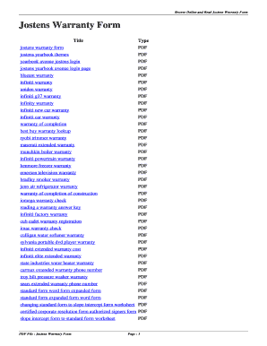 as is no warranty form edit print download fillable templates jostens warranty claim form
