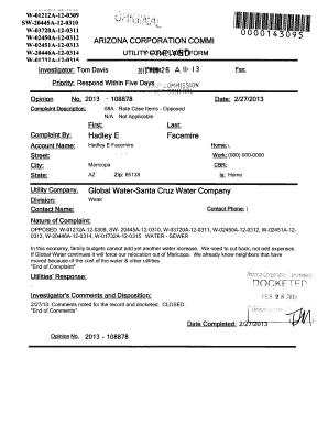 3 S W-20445A- 12-03 10 %.& '4 17 'jt -1 0000143095 ARIZONA ... - images edocket azcc