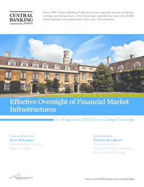 Effective Oversight of Financial Market Infrastructures - Risk.net - training risk