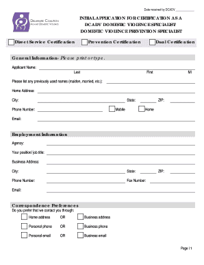 Form preview