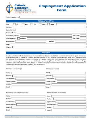 Fixed Term Position