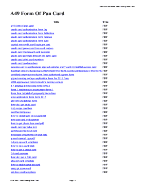 a49 form