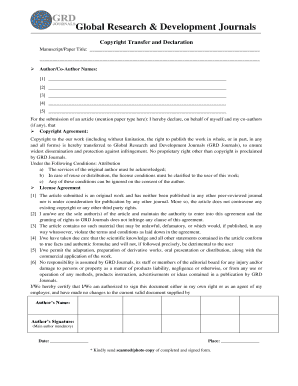 grd journals