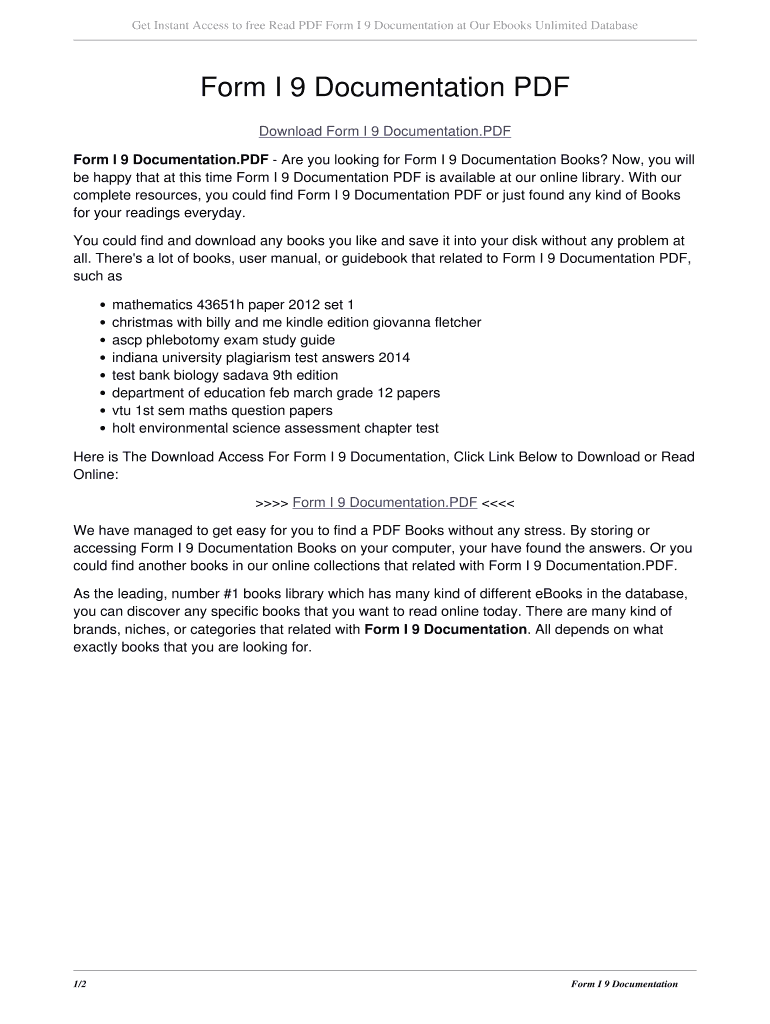 Fillable Online kdewolfe drewherring Form I 9 Documentation PDF. form i ...