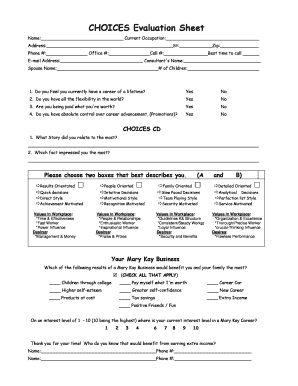 Form preview