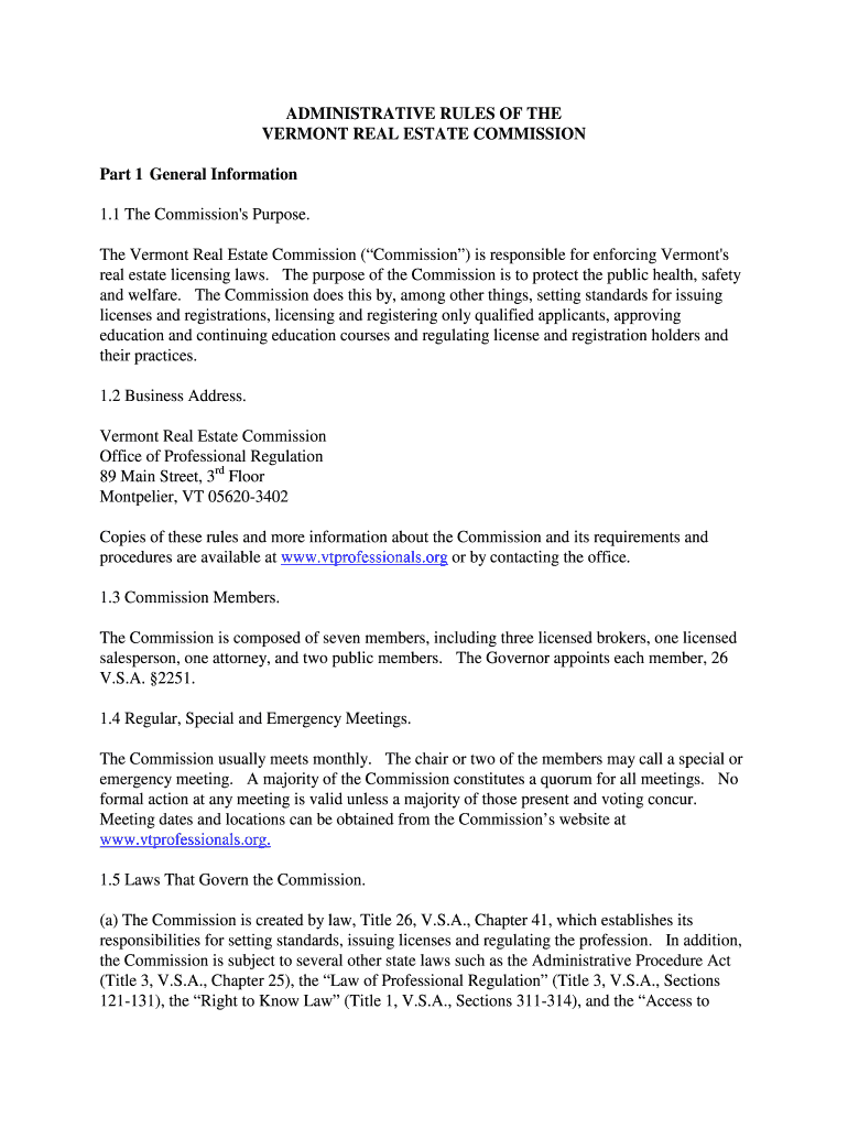 Fillable Online 1 The Commission's Purpose Fax Email Print pdfFiller