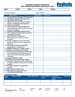 59+ Free Editable Company Checklist Templates in MS Word [DOC] | pdfFiller