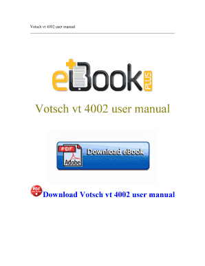 vt4002 manual