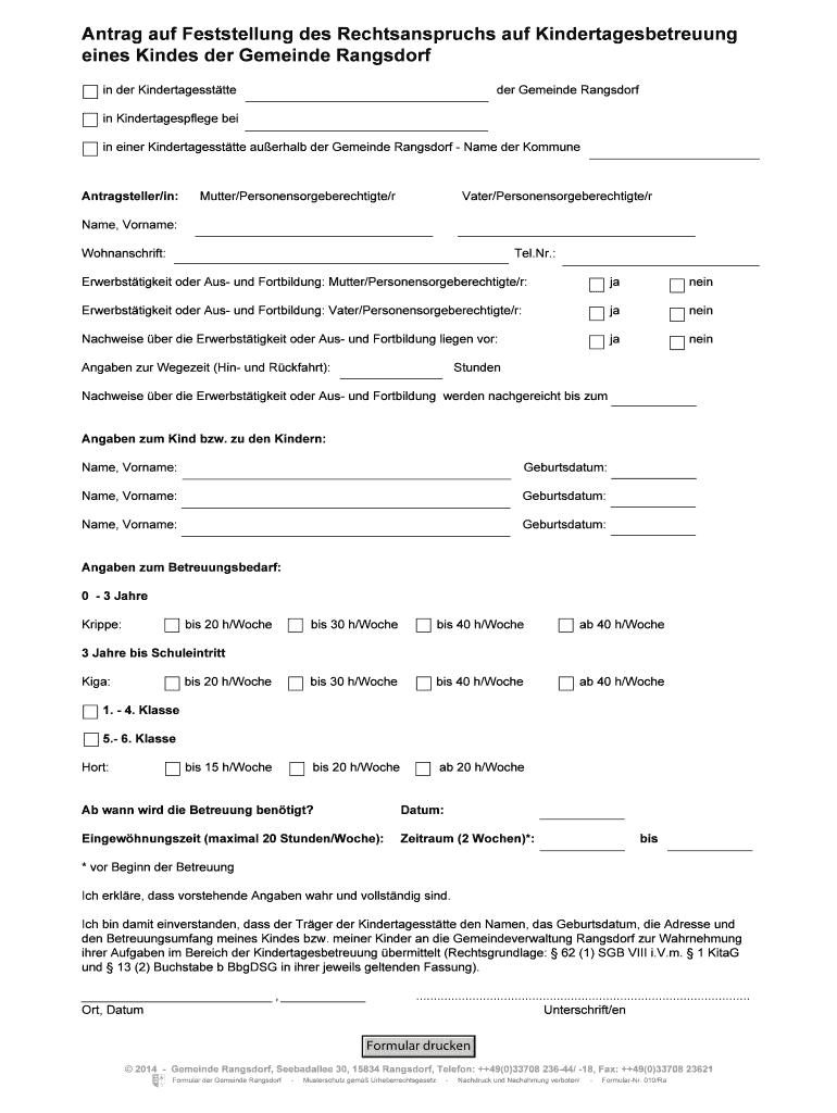 Form preview