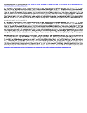 ssa 3380 bk forms and templates fillable printable samples for form ssa 3380 bk