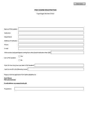 Form preview