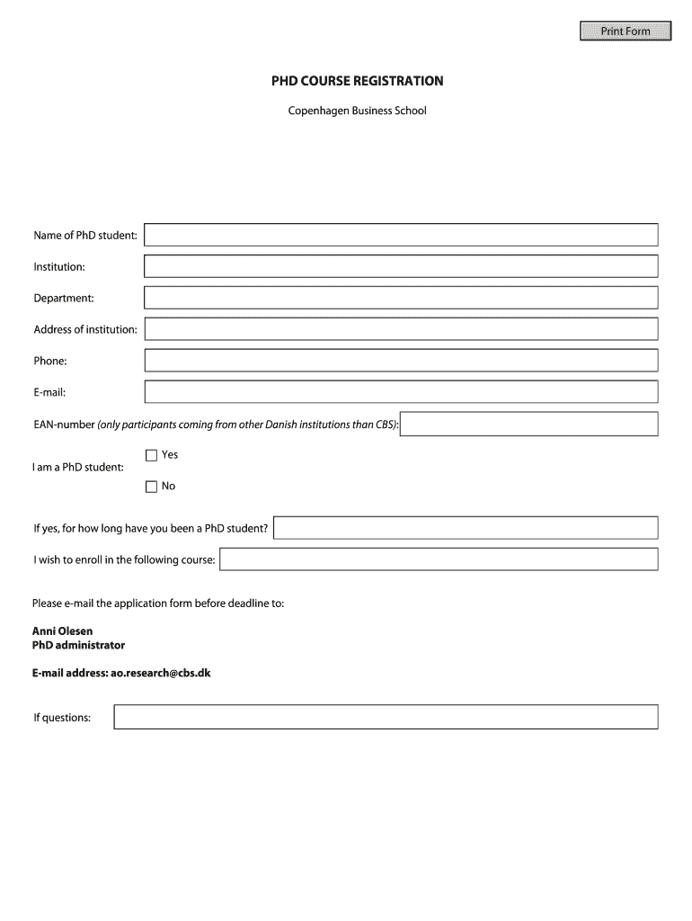 Form preview