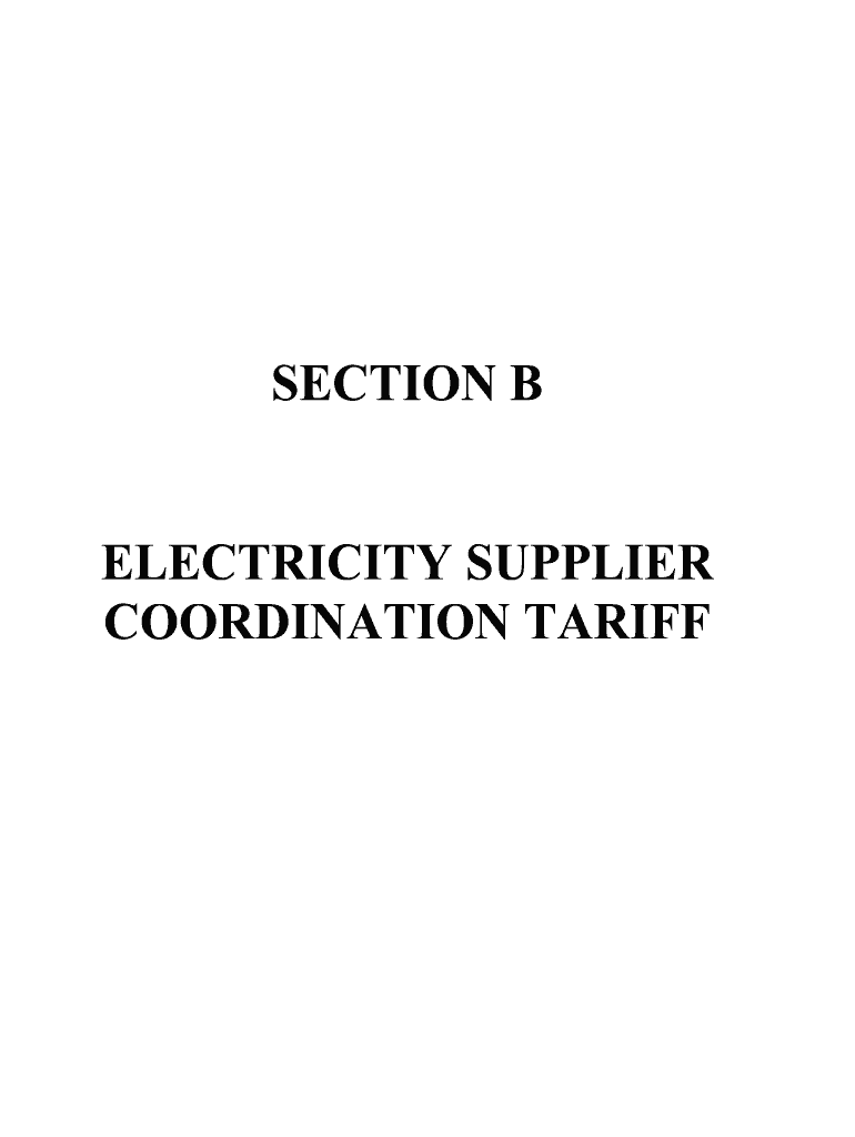 Fillable Online ELECTRICITY SUPPLIER Fax Email Print pdfFiller