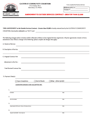 contract amendment template