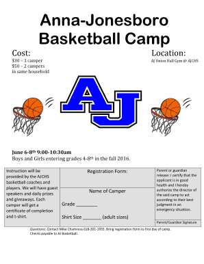Anna-Jonesboro Basketball Camp
