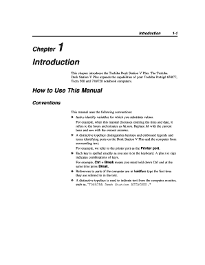 Toshiba Desk Station V Plus - User Manual - minuszerodegrees