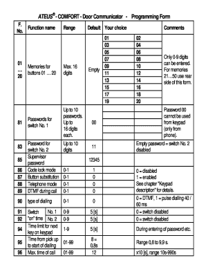 Form preview