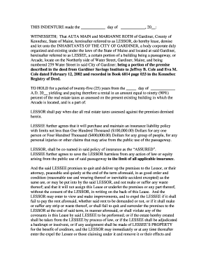 Law school personal statement examples - Arcade Agreement with City.doc