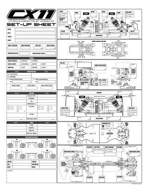 Fillable Online Set-up Sheet - sworkz.com Fax Email Print - pdfFiller