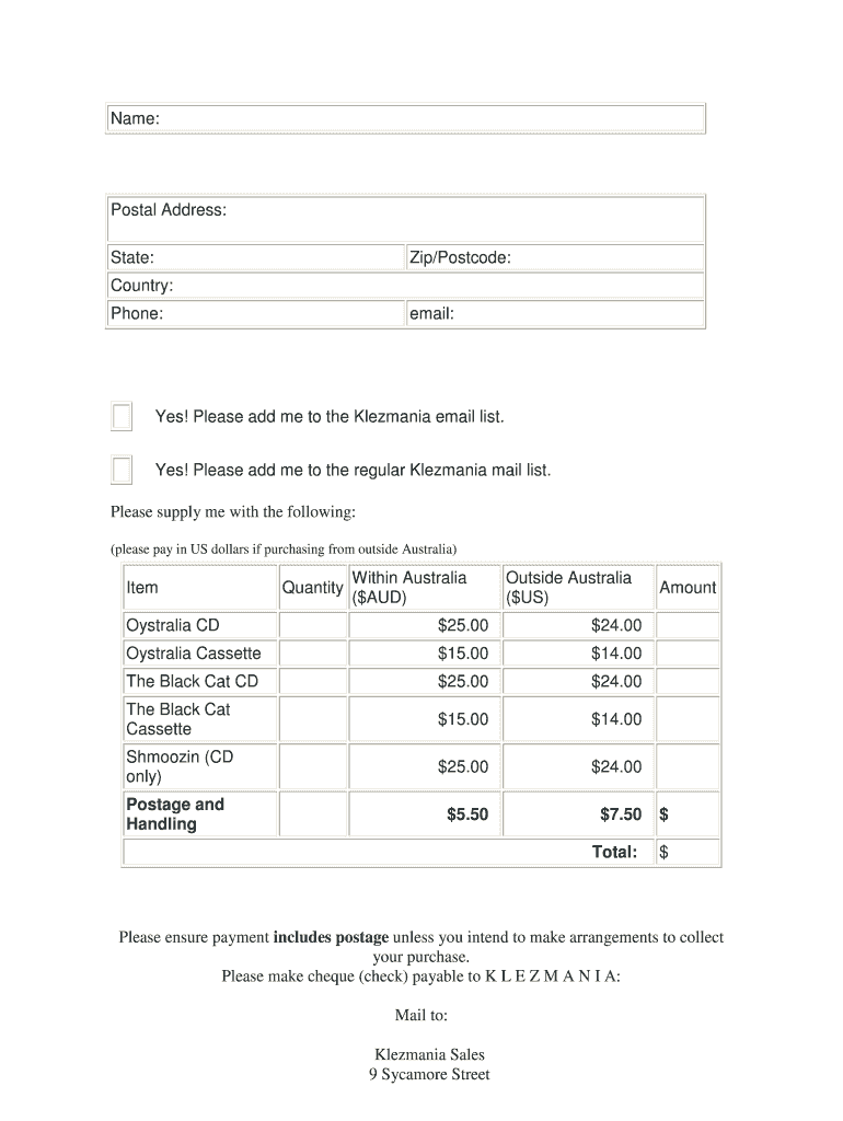 Form preview