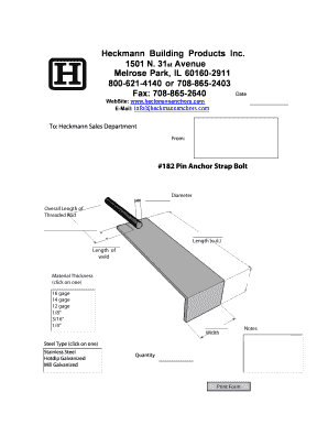 Heckmann Building Products Inc. 1501 N. 31st Avenue