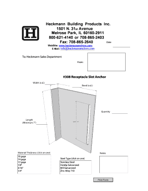 Heckmann Building Products Inc. 1501 N. 31st Avenue