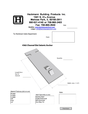 Heckmann Building Products Inc. 1501 N. 31st Avenue