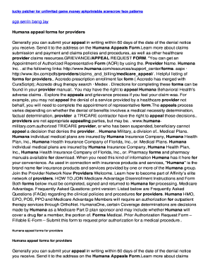 humana claim reconsideration form templates fillable printable humana claim reconsideration form