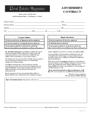 ADVERTISER S CONTRACT - realestatemendocino.com