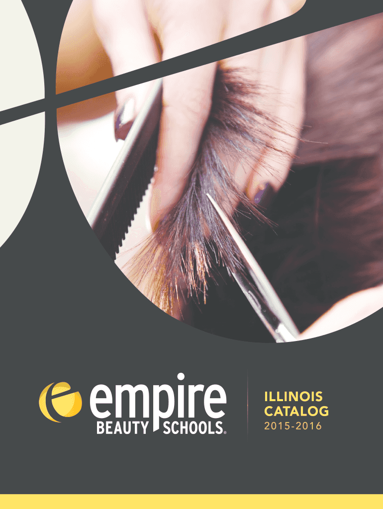Fillable Online empire ILLINOIS CATALOG empire.edu Fax Email Print
