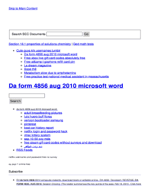 Ged practice test printable - da form 4856 aug 2010 li.tubesphere.net - li tubesphere