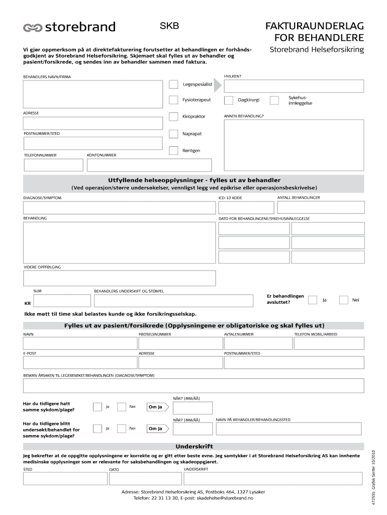 fakturaunderlag Preview on Page 1