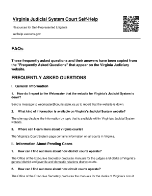 Fillable Online Virginia Judicial System Court Self-Help Fax Email Print - pdfFiller