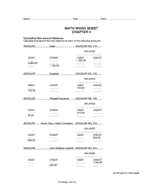 Math Worksheet Chapter 4 Accounting Answers Fill Online Printable Fillable Blank Pdffiller Math Worksheet Chapter 4 Accounting Answers Fill Online Printable Fillable Blank Pdffiller