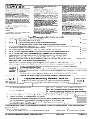 2014 Form W-4 - Troy