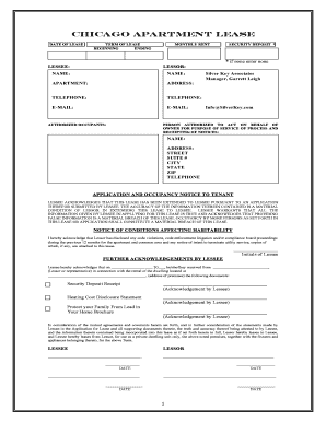 Chicago - Apartment Lease.doc