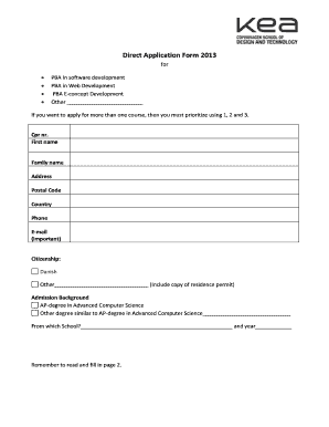 Form preview