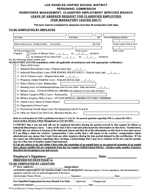 PC FORMS 5006-5166-5178 CLASSIFIED LEAVE PACKET REV 2011-11 0.DOC