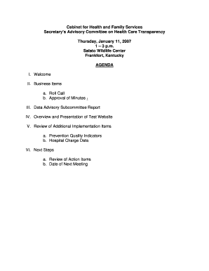 Transparency Agenda 1 11 07.doc - chfs ky