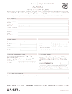 Payslip basf - MONEY BUILDER DEPOSIT CASH ISA APPLICATION fORM - sgifa co