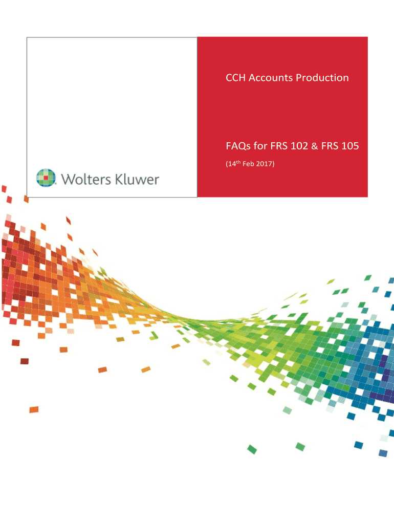 Fillable Online FAQs for FRS 102 & FRS 105 Fax Email Print pdfFiller