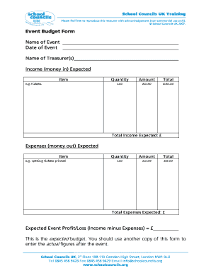 Event Budget Form Name of Event Date of Event ... - Norfolk Schools - schools norfolk gov