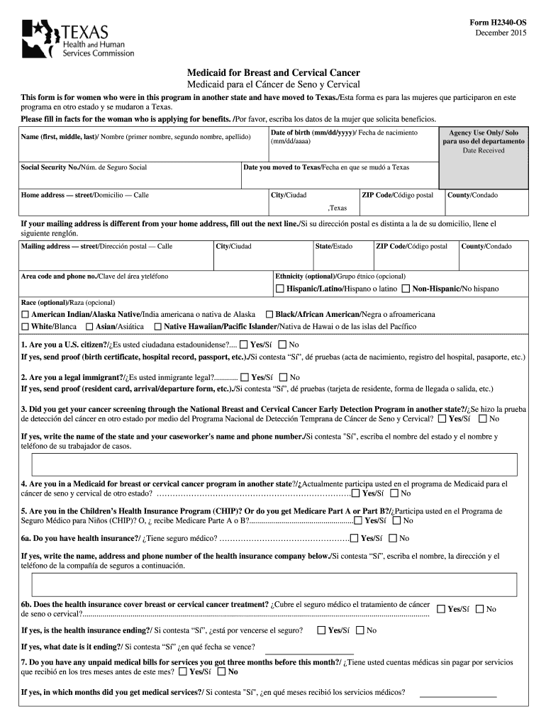 breast cancer medicaid texas Preview on Page 1