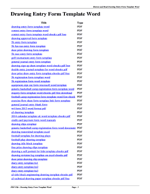 Adopt a box template - Drawing Entry Form Template Word. drawing entry form template word